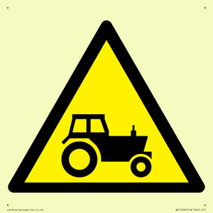 W916 Warning: Farm machinery